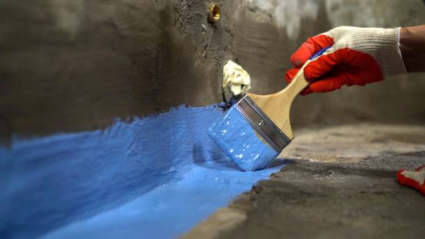 SJ Waterproofing Pros commercial waterproofing team near Hickory Corners, MI